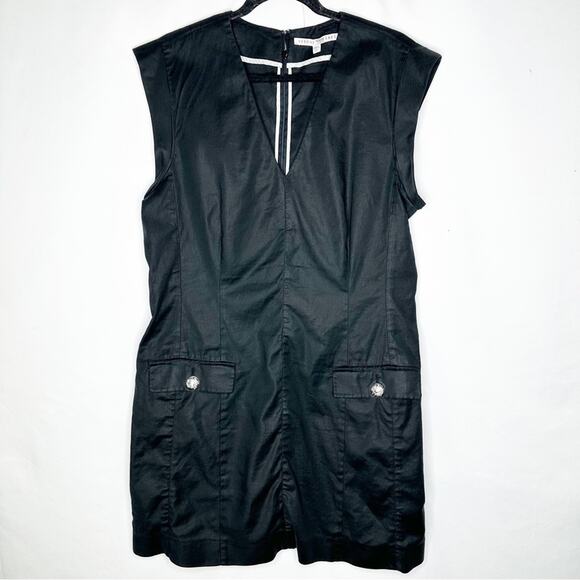 VERONICA BEARD Skylar Linen Blend Minidress in Size 16 - Picture 2 of 6